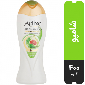 شامپو مو چرب Green Tea & Fig اکتیو 400 گرمی